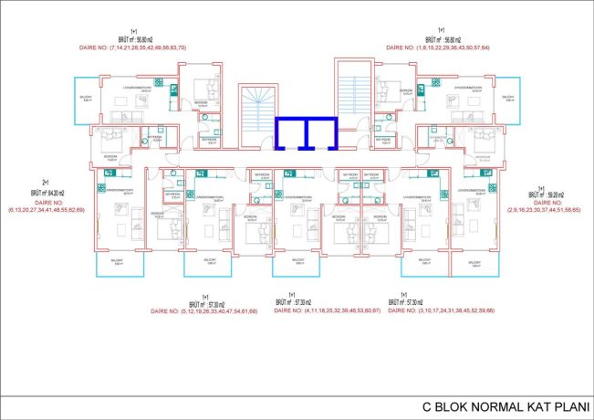 Apartments, Turkey, Alanya, Оба (00138) - pictures 41