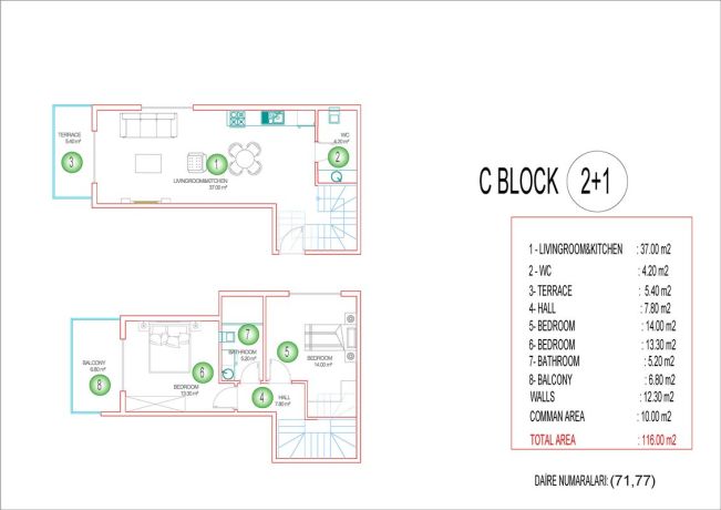 Apartments, Turkey, Alanya, Оба (00138) - pictures 48