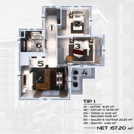 Apartments, Turkey, Alanya, Avsallar (00190) - pictures 40