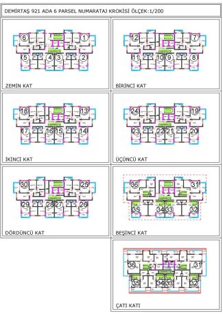 Квартиры, Турция, Алания, Демирташ (00146) - фото 33