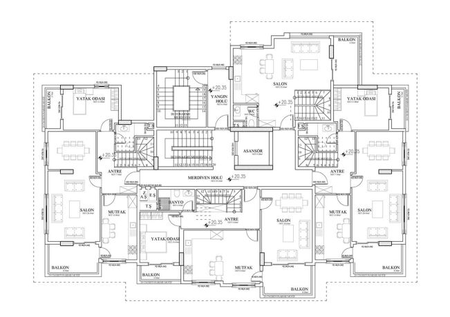 Квартиры, Турция, Алания, Демирташ (00146) - фото 39