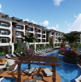 Эксклюзивные квартиры от застройщика, район Авсаллар (00161)