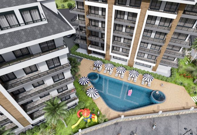 Квартири, Туреччина, Аланія, Тосмур (01425) - фото 3