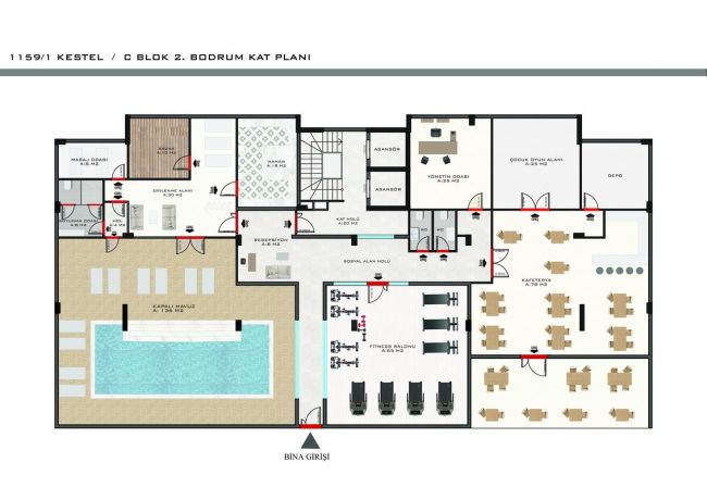 Квартиры, Турция, Алания, Кестель (00364) - фото 31