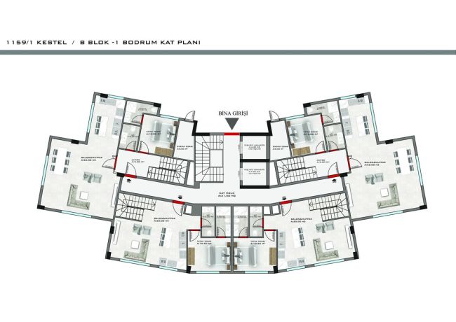 Квартиры, Турция, Алания, Кестель (00364) - фото 37