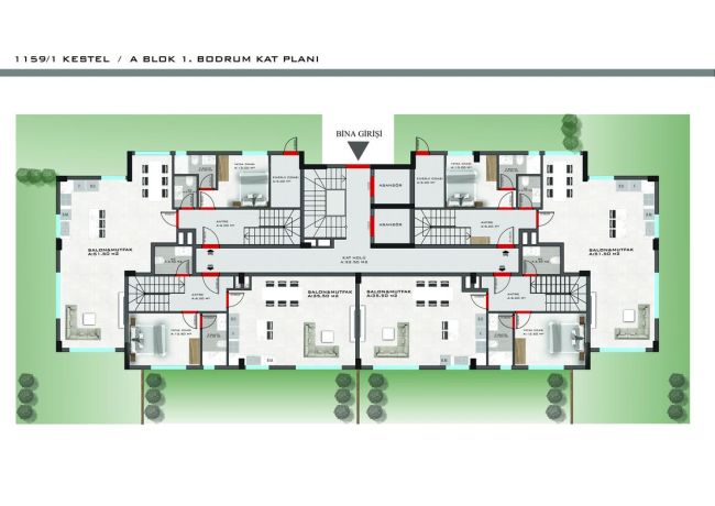 Квартиры, Турция, Алания, Кестель (00364) - фото 41