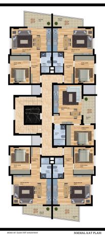 Квартиры, Турция, Алания, Махмутлар (00307) - фото 15