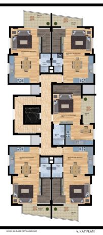 Квартиры, Турция, Алания, Махмутлар (00307) - фото 18