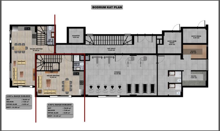 Apartments, Turkey, Alanya, Оба (003460) - pictures 31