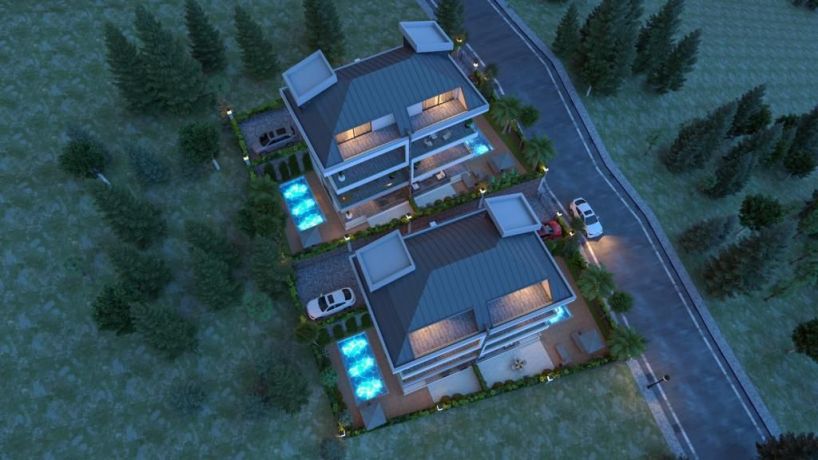 Виллы, Турция, Алания, Махмутлар (00341) - фото 9