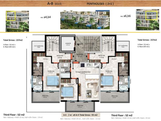 Квартири, Туреччина, Аланія, Кестель (01605) - фото 11