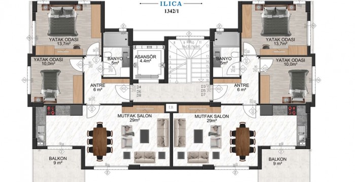 Apartments, Turkey, Alanya, Gazipasha (00186) - pictures 17