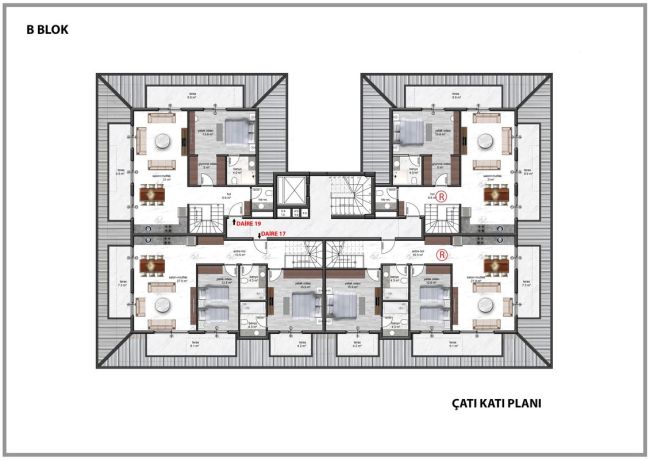 Квартиры, Турция, Алания, Оба (00286) - фото 62