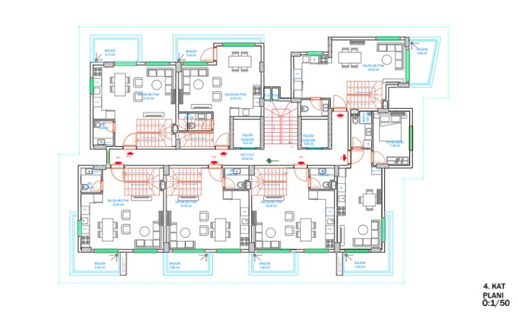 Apartments, Turkey, Alanya, Mahmutlar (00446) - pictures 45