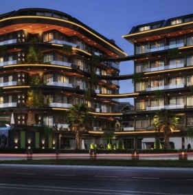 Проект премиум класса в 230 метрах от моря, район Кестель (017459)