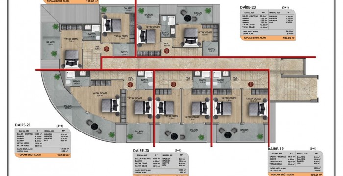 Apartments, Turkey, Alanya, Kestel (017459) - pictures 33