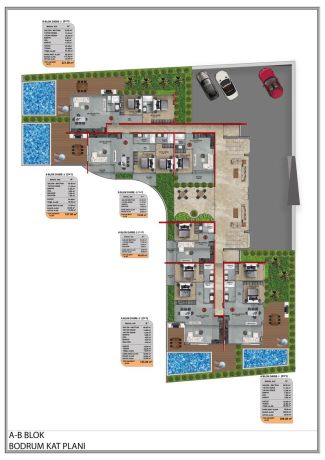 Квартири, Туреччина, Аланія, Кестель (017459) - фото 37