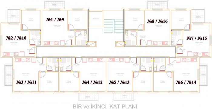 Apartments, Turkey, Alanya, Паяллар (004460) - pictures 26