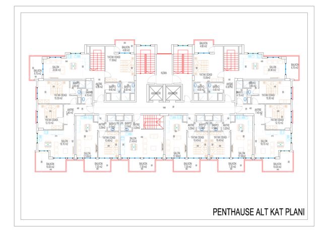 Apartments, Turkey, Alanya, Mahmutlar (01649) - pictures 12