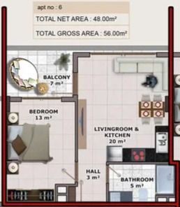 Квартири, Туреччина, Аланія, Махмутлар (0020005) - фото 3