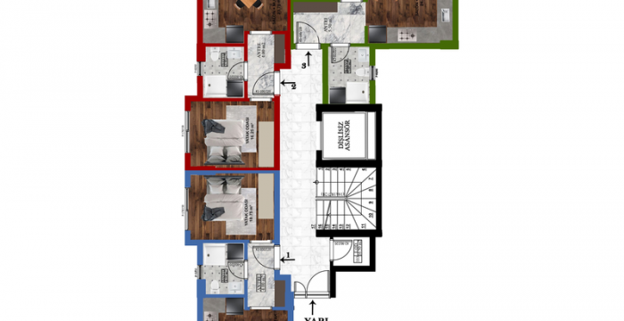 Apartments, Turkey, Alanya, Gazipasha (011473) - pictures 13