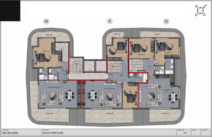 Apartments, Turkey, Alanya, Оба (001110) - pictures 42