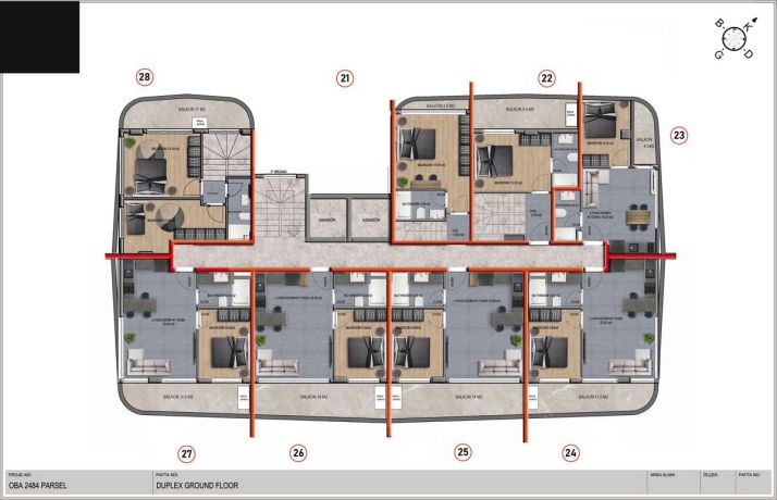 Apartments, Turkey, Alanya, Оба (001110) - pictures 43