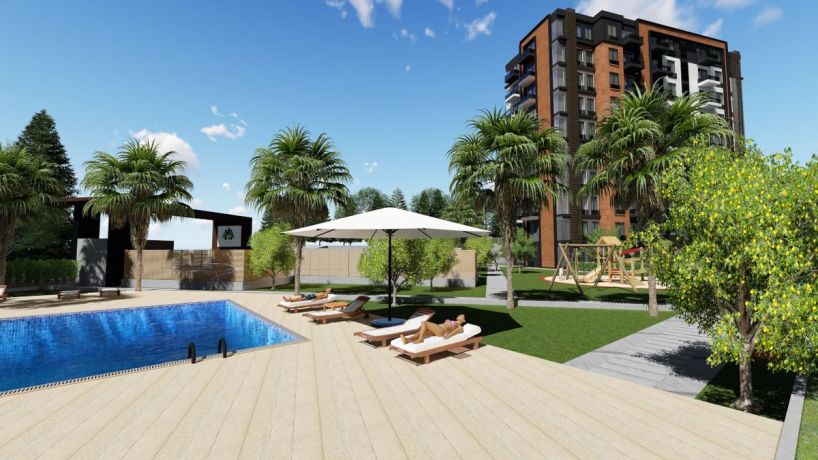 Квартири, Туреччина, Аланія, Авсаллар (00326) - фото 1