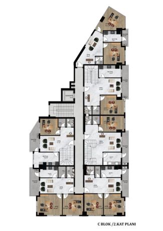 Коммерческая недвижимость, Турция, Алания, Оба (004113) - фото 21