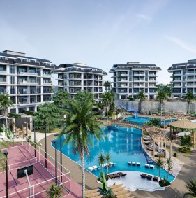 Апартаменты в экологически чистом районе Аланьи - Каргыджак (001117)