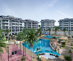Apartments in a residential complex in an ecologically clean area of Alanya - Kargicak (001117)