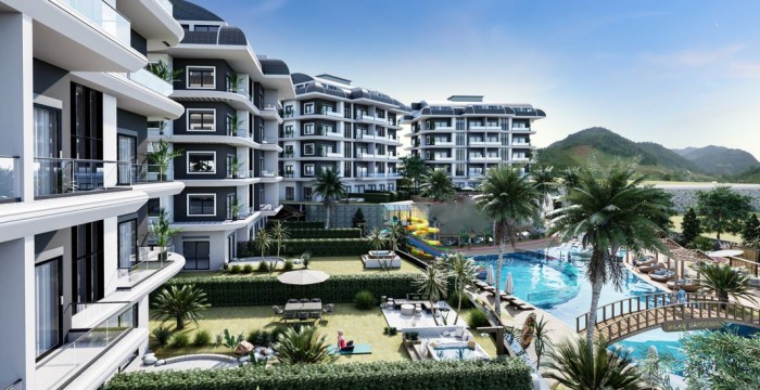 Apartments, Turkey, Alanya, Kargicak (001117) - pictures 1