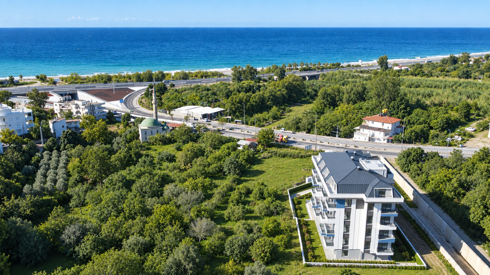 Hayat Dream Homes Demirtaş, наш жилой комплекс в Демирташе - Турция, Алания, Демирташ