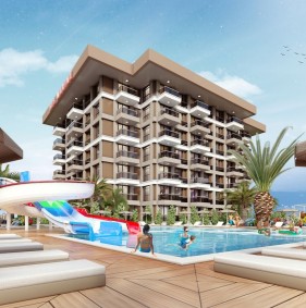 Апартаменти на продаж в комплексі від забудовника, Газіпаша (004478)