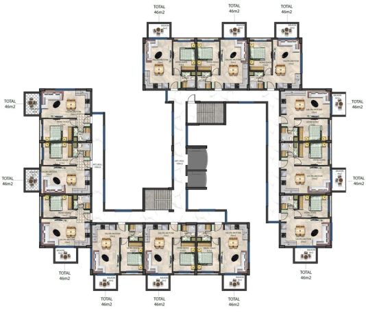Apartments, Turkey, Alanya, Gazipasha (004478) - pictures 19