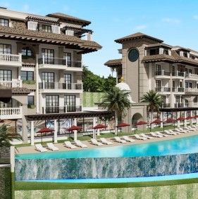 Старт продаж! Масштабный премиум комплекс в экологически чистом районе Каргыджак (003398)