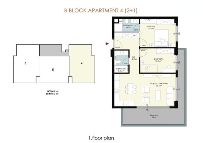 Apartments, Turkey, Alanya, Hasbahche (011390) - pictures 37