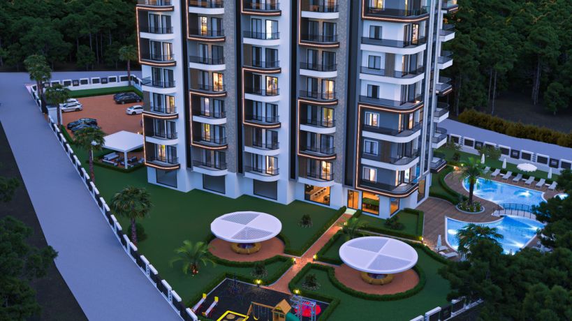 Квартири, Туреччина, Аланія, Авсаллар (003461) - фото 23