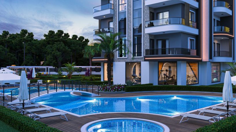 Квартири, Туреччина, Аланія, Авсаллар (003461) - фото 24