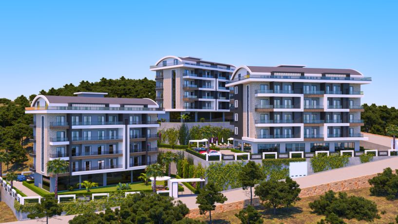 Apartments, Turkey, Alanya, Оба (005461) - pictures 1