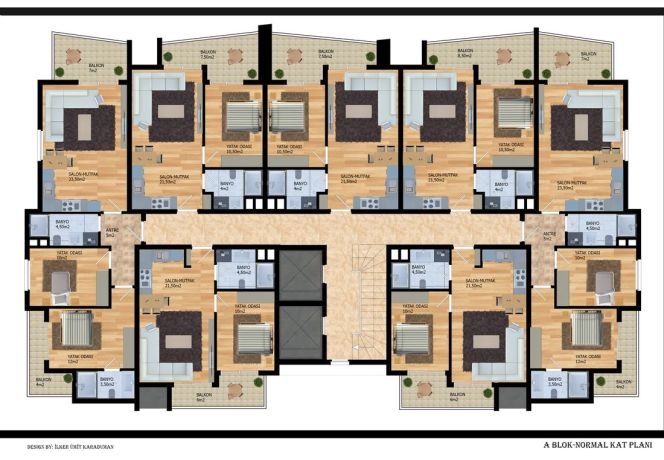 Apartments, Turkey, Alanya, Оба (005461) - pictures 24