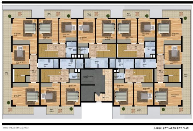 Apartments, Turkey, Alanya, Оба (005461) - pictures 26