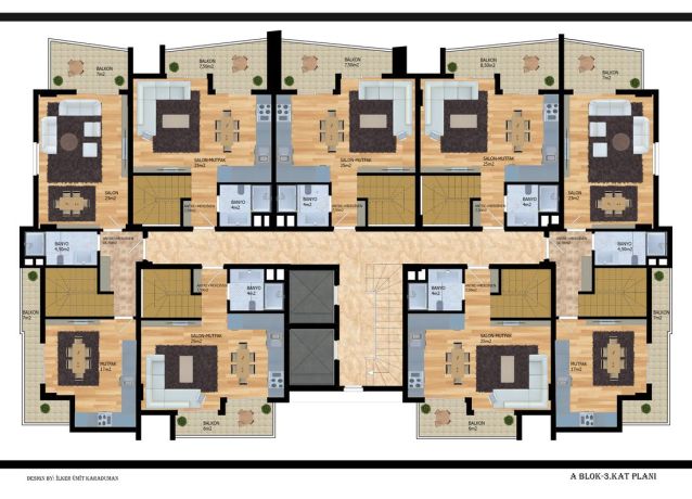 Apartments, Turkey, Alanya, Оба (005461) - pictures 31