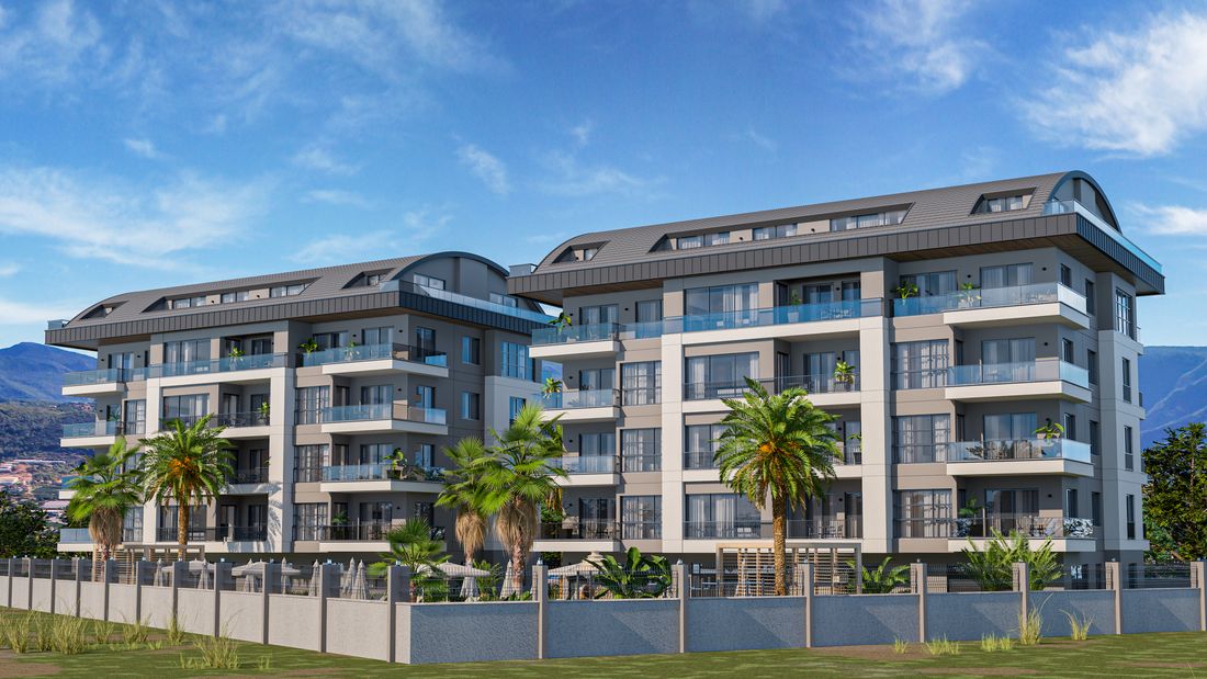 Потрясающий проект в экологически чистом районе Алании - Оба (002110)