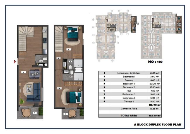 Квартиры, Турция, Алания, Паяллар (00102) - фото 39
