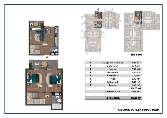 Квартиры, Турция, Алания, Паяллар (00102) - фото 42