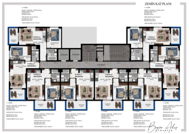 Apartments, Turkey, Alanya, Avsallar (007121) - pictures 13