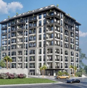 Апартаменти в новому проекті з інфраструткурою 5* готелю, район Авсаллар (001188)