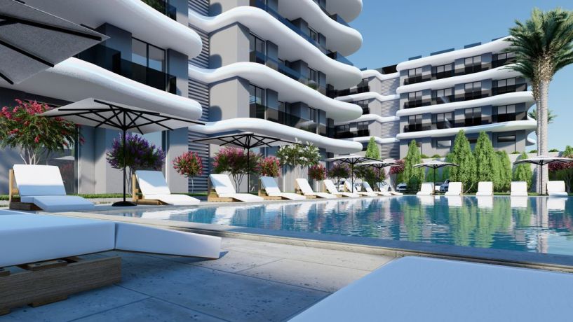 Apartments, Turkey, Alanya, Окурджалар (017437) - pictures 1
