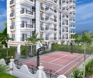 Apartments from the developer in the residential complex in the Avsallar (009157)